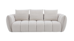 Luxury Chenille Lennox Sofa – Modern Deep Seat Living Room Couch with Plush Pillows