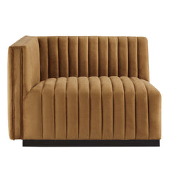 Conjure Channel Tufted Performance Velvet Loveseat