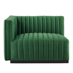 Conjure Channel Tufted Performance Velvet Loveseat