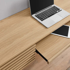 Render Wall Mount Wood Office Desk