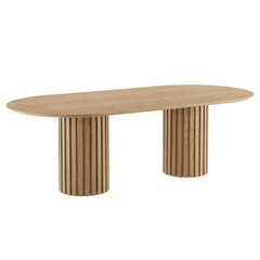 Senja 95" Oval Dining Table