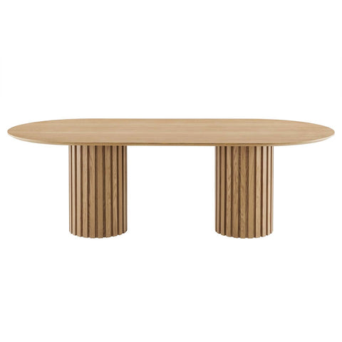 Senja 95" Oval Dining Table