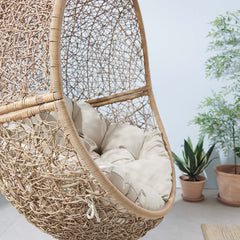 Encase Outdoor Patio Rattan Swing Chair