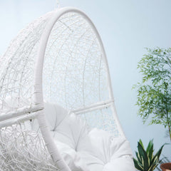 Encase Outdoor Patio Rattan Swing Chair