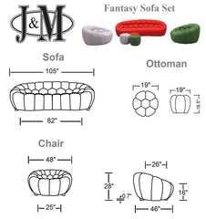 Fantasy Sofa Set