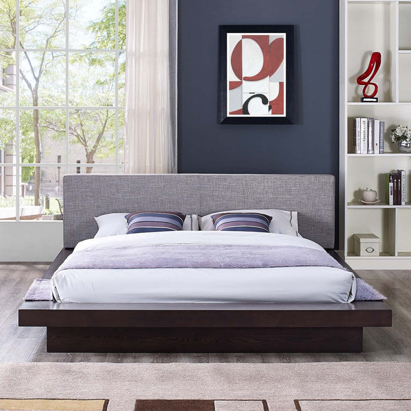 Freja Fabric Platform Bed