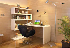 KD02 Modern Office Desk in Matte Grey