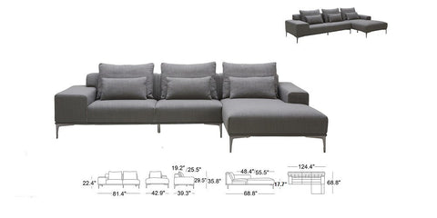 Christian Fabric Sectional