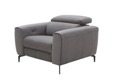 Lorenzo Motion Sofa Set in Grey Fabric