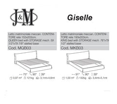 Giselle Storage Bed by J&M