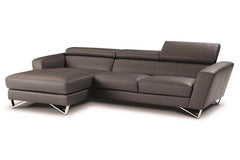 Sparta Leather Mini Sectional
